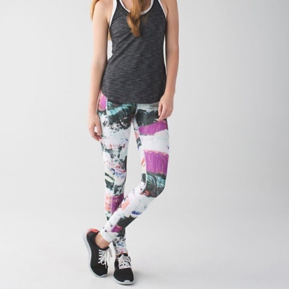 Lululemon Speed Tight III Pigment Wave Multi Size